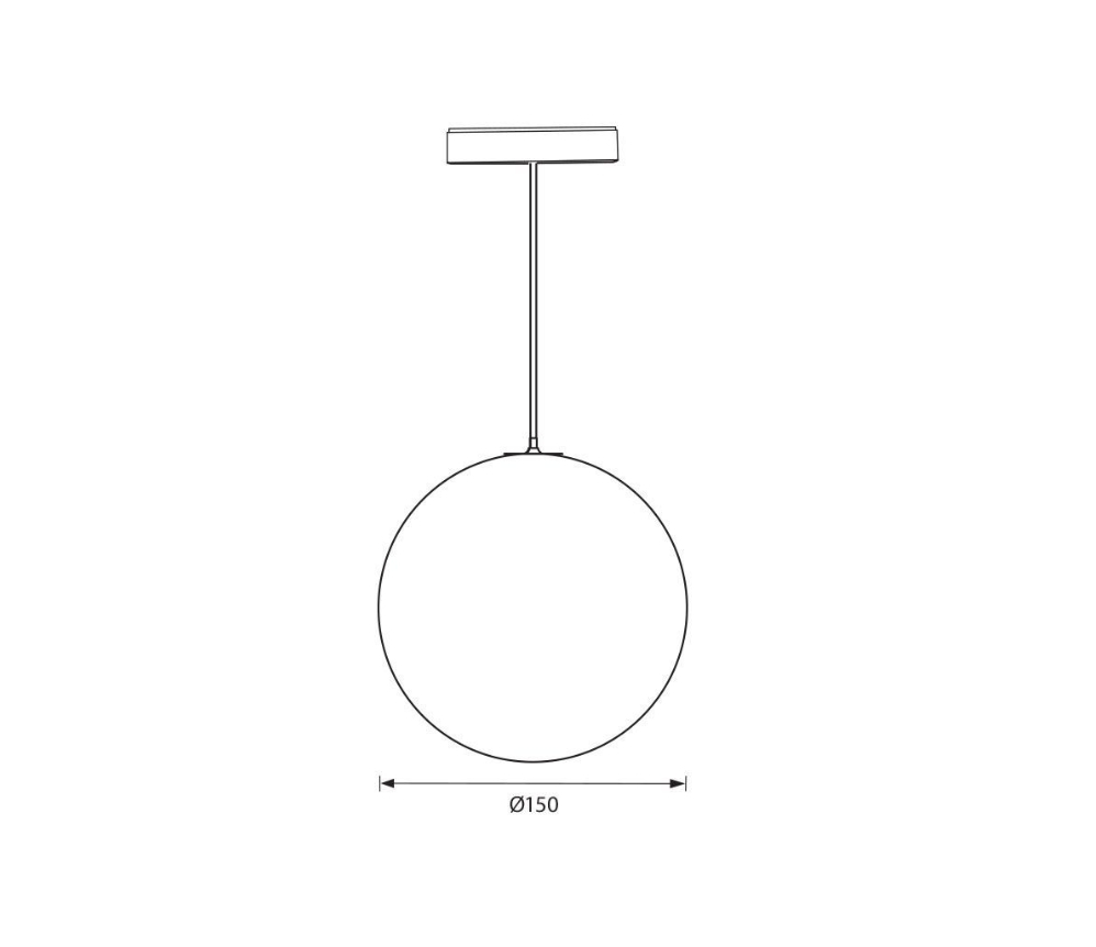 Corp de iluminat magnetic LED EARTH LED ∙ 6W ∙ Negru ∙ 3000K [2]