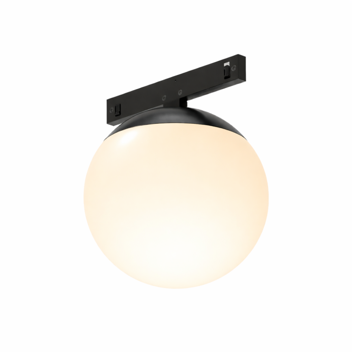 Corp de iluminat magnetic negru 24V DC 6W 3000K 429LM 180° RA90 5 Φ95MM [3]