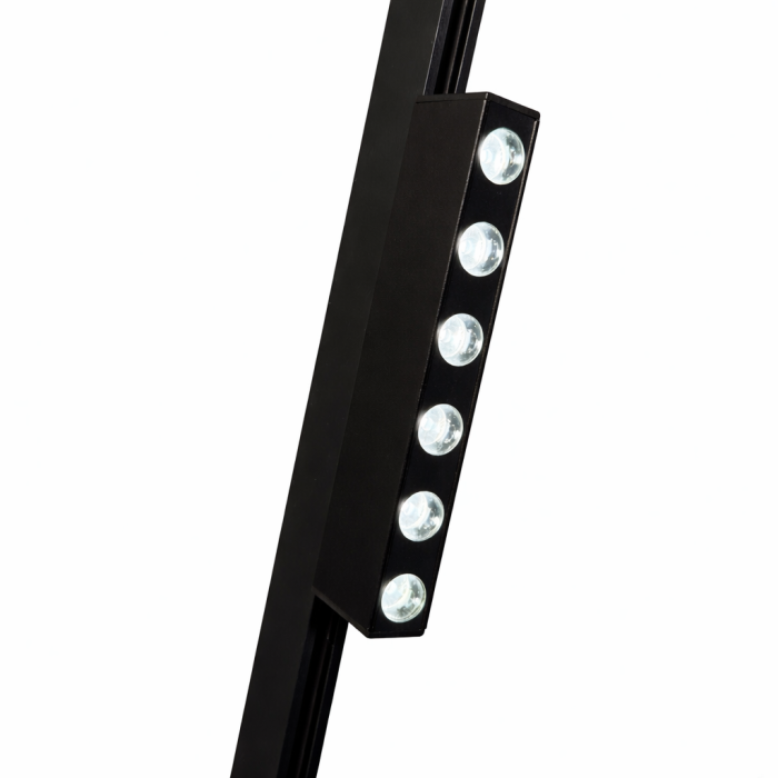 Corp liniar grila Magnetic Negru 24V DC 6W 3000K 378LM 24° RA90 L118MM [3]