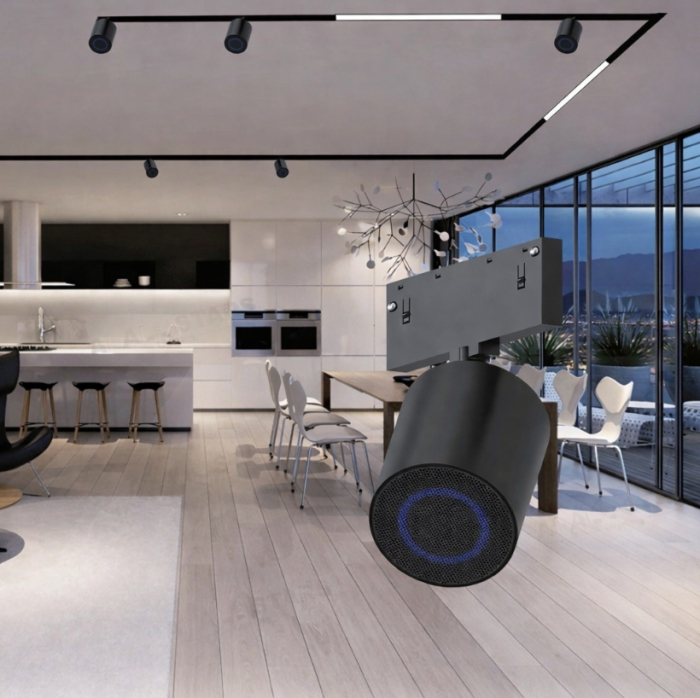 Difuzor Bluetooth pentru Sina Magnetica 24V – 10W | Sistem Audio Integrat în Tavan [2]