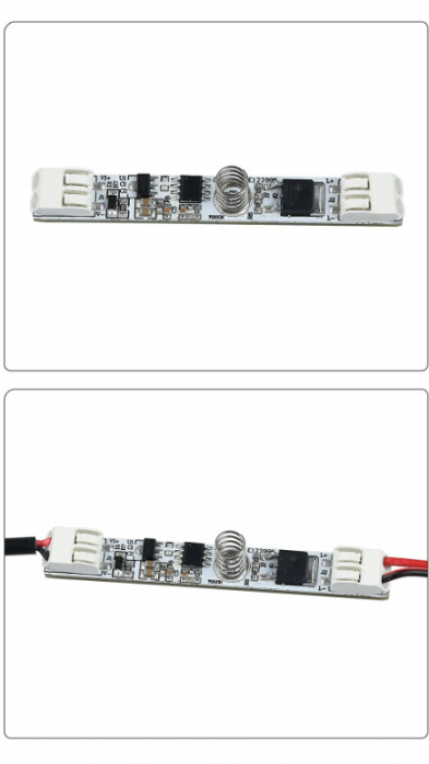 Comutator profil tactil 12-24V DC 6A reglabil fara lipire [6]