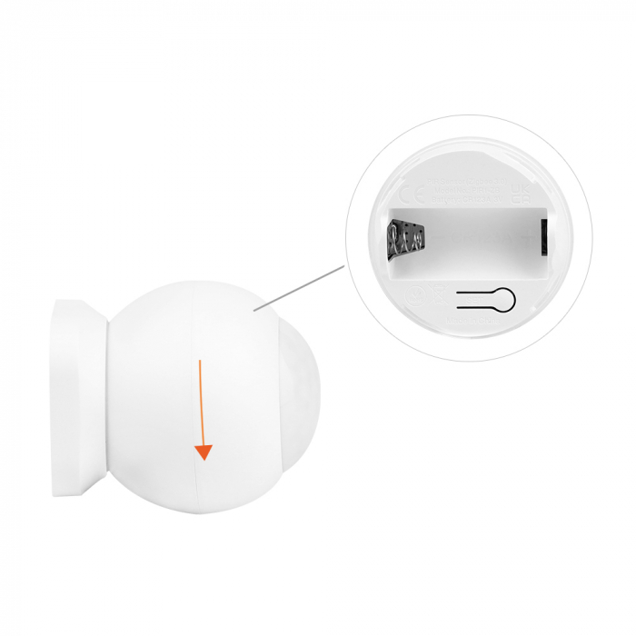 Detector de miscare PIR CR123A 3V Zigbee 3.0 PIR1-ZB [3]