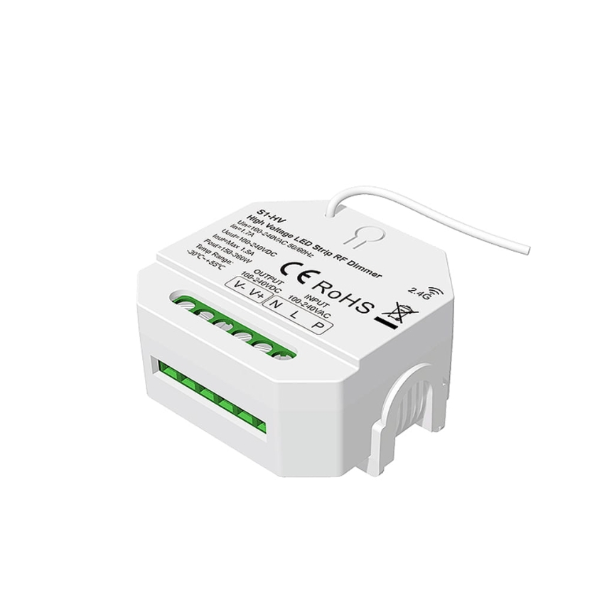 Dimmer RF cu banda LED de înaltă tensiune 1CH * 1.5A 100-240VAC S1-HV [1]