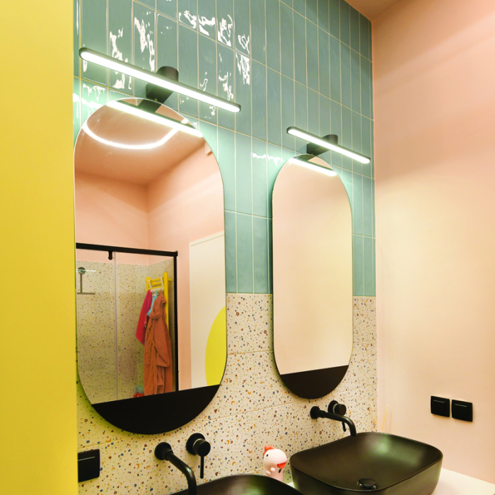 Led De Iluminat Montat Pe Perete 16w 4000k 1040lm Negru Metalic Ip44 50x12x4cm [2]