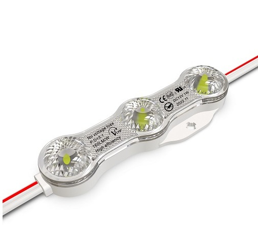 Modul LED Arlight chip samsung 12V • 1.1W • 170°• 130lm • Galben • IP68 [1]