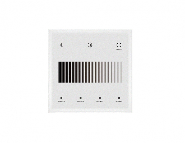 Panou LED montat pe perete - Mono - 1 zonă - 230VAC - T11-S(W) [3]