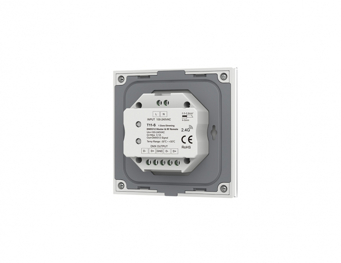 Panou LED montat pe perete - Mono - 1 zonă - 230VAC - T11-S(W) [2]