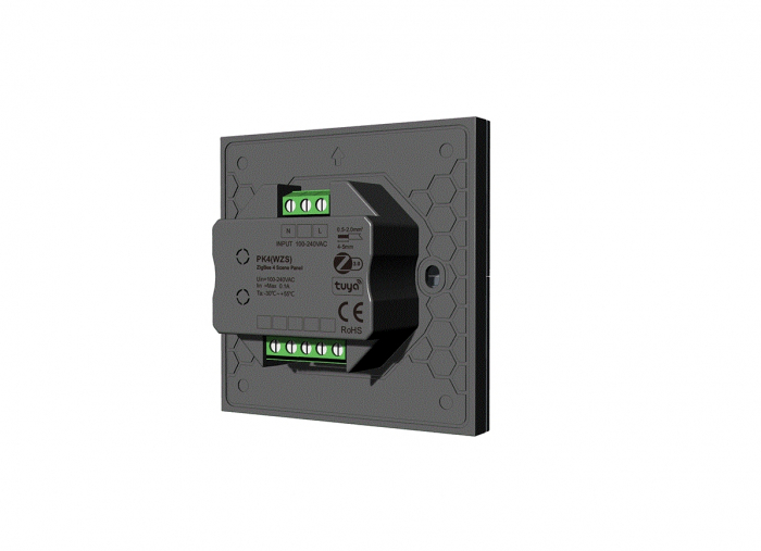 Panou LED montat pe perete - Zigbee 3.0 - 4 scene - 230V - PK4(WZS) [3]