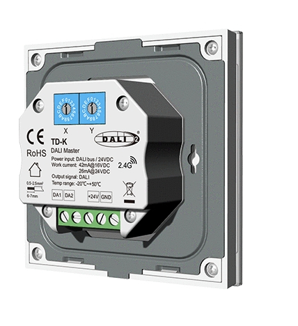 Panou rotativ cu 1 zonă DALI Master TD-K [3]