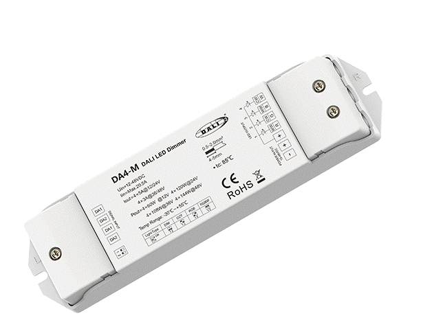Receptor LED DALI - Mono/CCT - 12-24V DC 4x5A - DT8 - DA4-M [1]