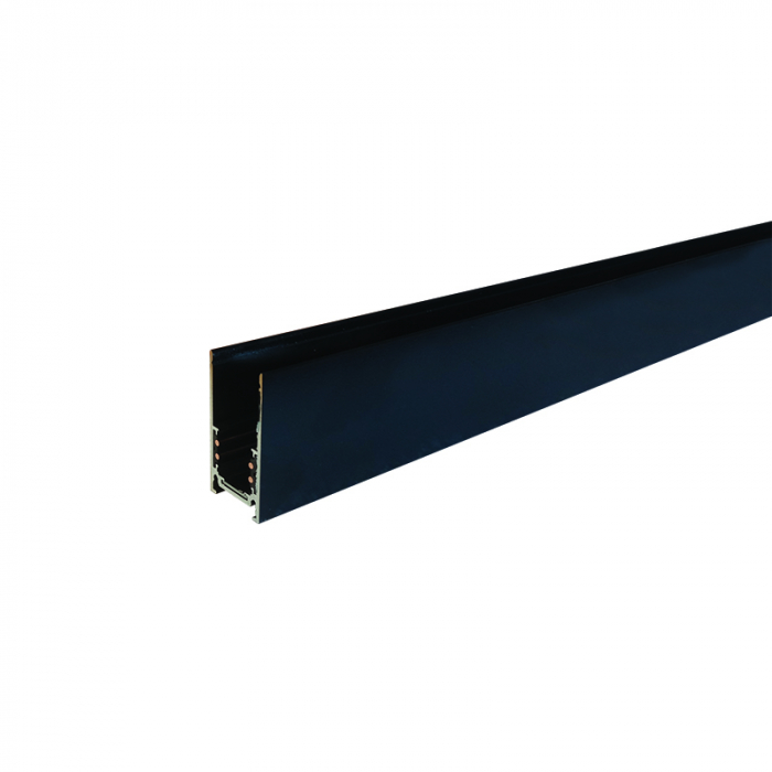 SINA MAGNETICA SUPRAFATA 48V DC 1M NEGRU MAT [3]