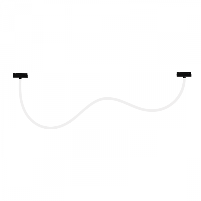 NEON MAGNETIC NEGRU MAT 48V DC 20W 4000K 1550LM 360° RA90 Φ22*1000ΜΜ [4]