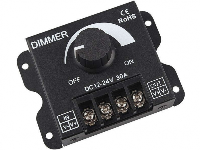 Dimmer LED 1 Canal 30A 12-24V DC [5]
