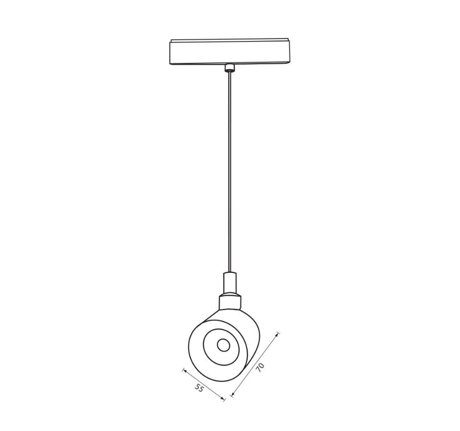 Spot LED magnetic SUPRIMA LED ∙ 10W ∙ Negru ∙ 3000K [2]