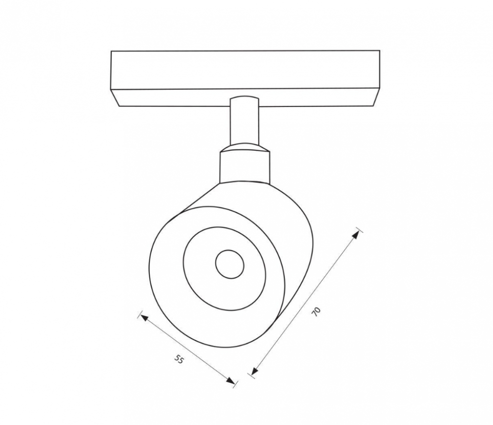 Spot LED magnetic WENDY LED ∙ 10W ∙ Negru ∙ 4000K [2]
