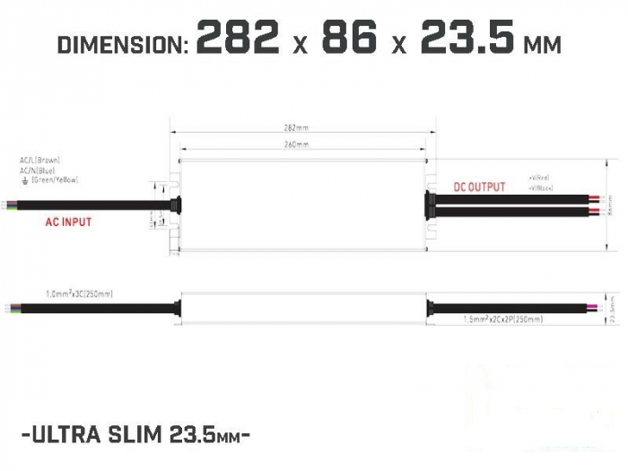 Sursa de alimentare cu tensiune constanta PFC IP67 12V 300W [2]