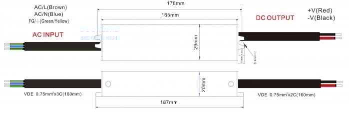 Sursa de Alimentare tensiune constanta IP67 12V 20W [2]