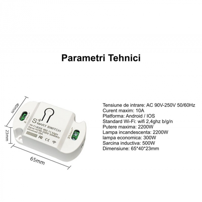TUYA SMART WIFI INTRERUPATOR/10A [5]