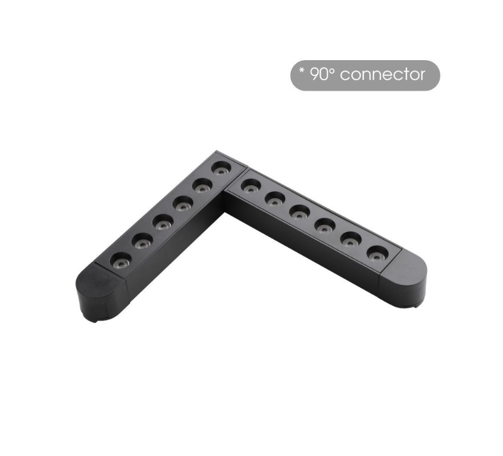 Unghi LED magnetic LEMINI LED ∙ 12W ∙ Negru ∙ 3000K [2]