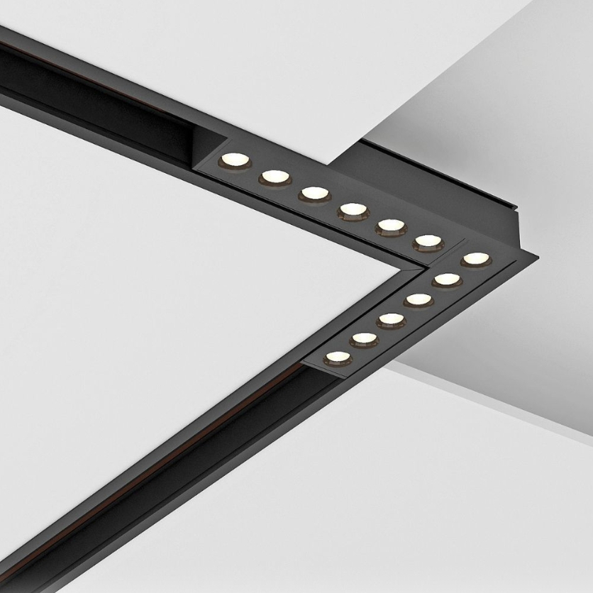 Unghi LED magnetic LEMINI LED ∙ 12W ∙ Negru ∙ 3000K [1]