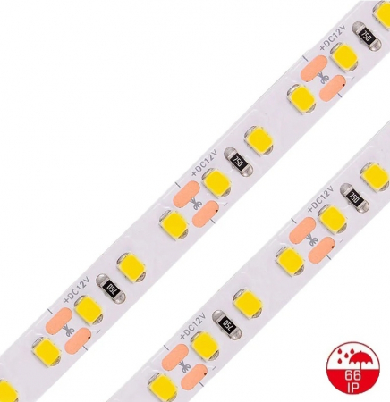 Banda LED 12V - Banda LED • 120 LED / m • 12V • 16W • 4000K • IP66 • 1560lm • 8mm