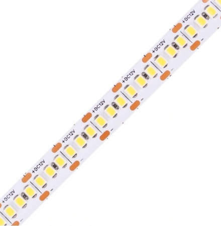 Banda LED 12V - Banda LED • 240LED / m • 12V • 24W • 4000K • IP20 • 2350lm • 10mm • 3 oz Versiunea PRO