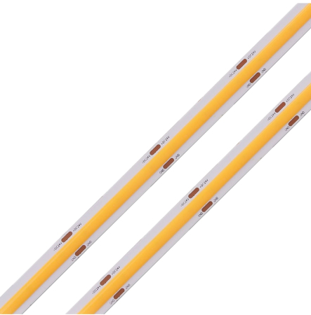 Banda Led COB - Banda LED COB 480LED/M • 24V • 10W • 2700K • IP20 • 1000lm • 8mm