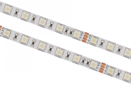 Banda LED RGB - Banda LED RGB • 60LED / m • 24V • 12W • IP20 • 550lm • 10mm • Versiunea PRO 3oz