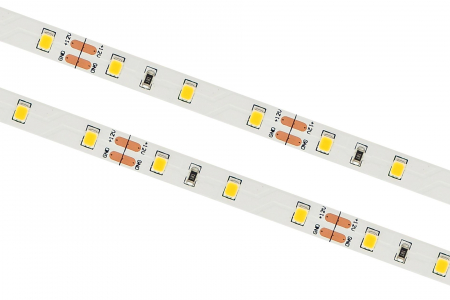 Banda LED alb cald • 60 LED / m • 12V • 4,8W • 3000K • IP68 • 520lm • 10mm • 3 oz Versiunea PRO [1]