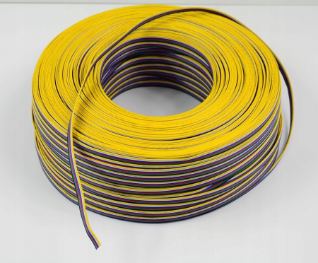 Cabluri - Cablu banda LED RGBCCT cablu 6x0.22mm cu 6 fire
