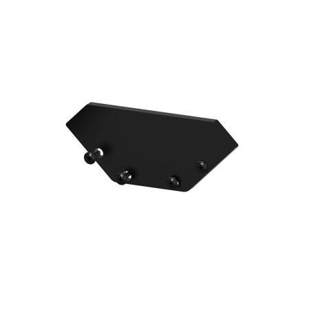 Accesorii profile led - Capac de capat din aluminiu P3-3 Negru