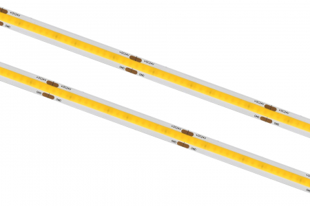 Banda LED COB 320LED/M• 24V • 8W • 4000K • IP66 • 760lm • Cri90 • 8mm 2oz Cooper Versiune PRO [5]