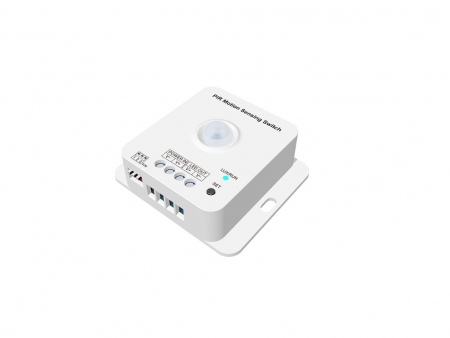 Controler Banda LED - Comutator de detectare a mișcării PIR 12-48VDC 6A (fără RF) E1-RC