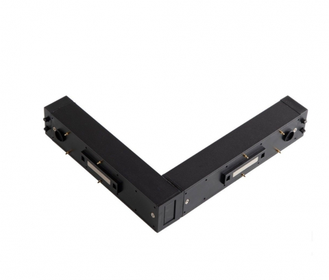 Conector electric perete-tavan C-Track ∙ Negru [1]