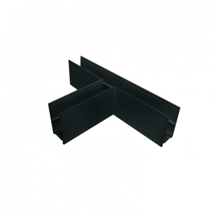 Corpuri de Iluminat pe Sina LED - CONECTOR ''Τ''  PENTRU SINA MAGNETIC NEGRU MAT