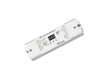 Controler Banda LED - Controler LED DMX512 - 1 canal - 12-24V DC 15A - Decodor DMX - D1-L