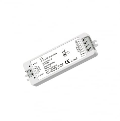 Controler Banda LED - Controler LED - RGB - 12-24V DC 3x4A - V3