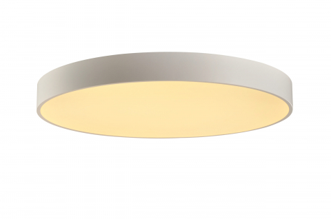 Lampi de tavan - CORP DE ILUMINAT DE TAVAN LED 100W 9500LM CCT METAL ALB D100XH10CM OPTIMUS