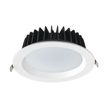 Corpuri de Iluminat Industriale LED - Corp de iluminat încastrat LED alb 40W 4000K 4700Lm 90° 230V AC Ra80 Φ230*77MM