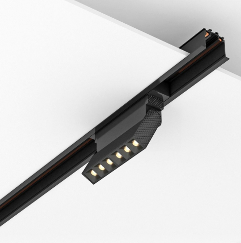 Sina magnetica Slim LED 48V - Corp de iluminat magnetic LED CORSO LED ∙ 6W ∙ Negru ∙ 4000K