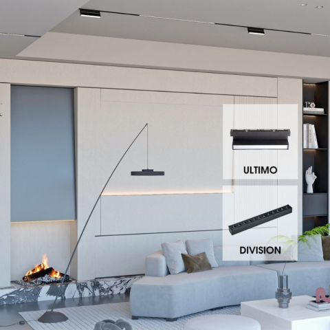 Corp de iluminat magnetic LED DIVISION LED ∙ 12W ∙ Negru ∙ 4000K [3]