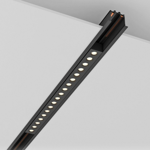 Sina magnetica Slim LED 48V - Corp de iluminat magnetic LED DIVISION LED ∙ 18W ∙ Negru ∙ 3000K