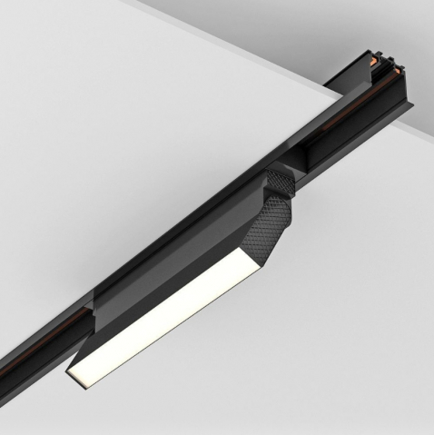 Sina magnetica Slim LED 48V - Corp de iluminat magnetic LED ULTIMO LED ∙ 12W ∙ Negru ∙ 4000K