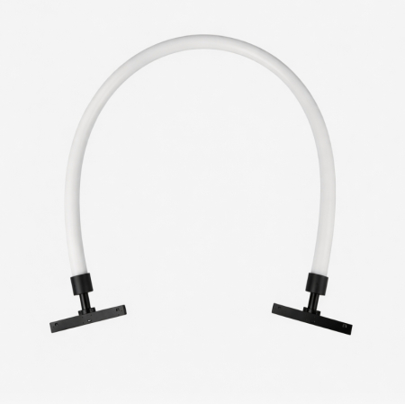 Sina Magnetica Slim 5mm 24V - Corp de iluminat neon magnetic negru 24V DC 28W 4000K 1600LM 360° RA90 L2000MM