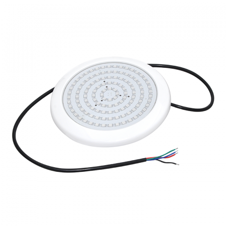 Proiector LED Fantana/Piscina - Corp de iluminat piscină din plastic LED 20W RGB 110 ° IP68 12V DC 210Χ20mm