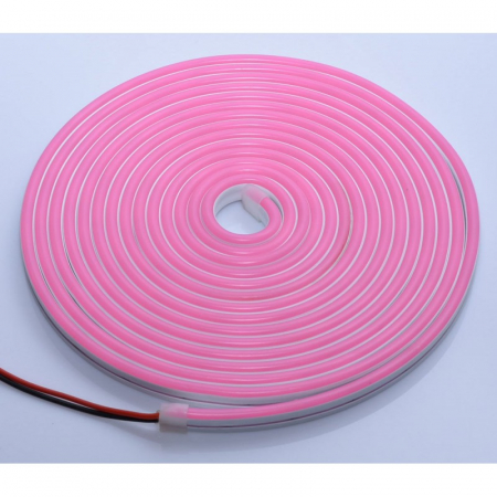 Furtun Neon 12V 6x12mm SMD 2835 IP67 Roz [2]