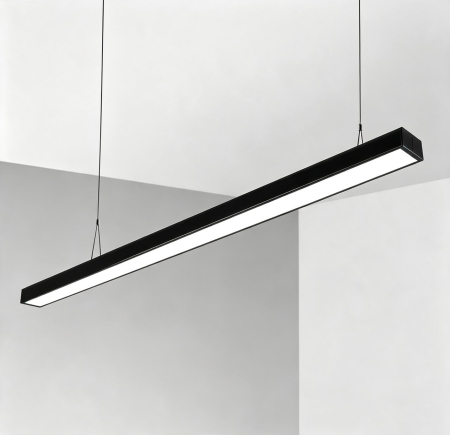 Lampa de tavan cu pandantiv LED 36W • 2340LM 1200*70*40 • alb rece 6000K [1]