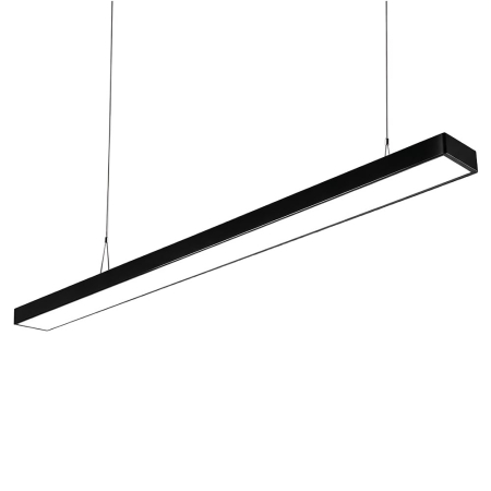 Iluminat Birou - Lampa de tavan cu pandantiv LED 48W • 3120LM 1200*100*50 • alb rece 6000K