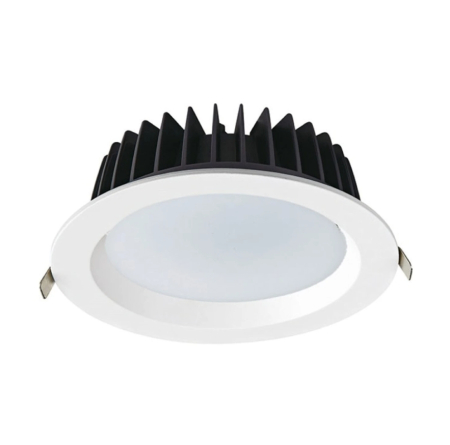 Corpuri de Iluminat Industriale LED - LAMPA INCASTRA LED ALBA 40W 3000K 4700Lm 100° 230V AC Ra80 Φ230*77MM