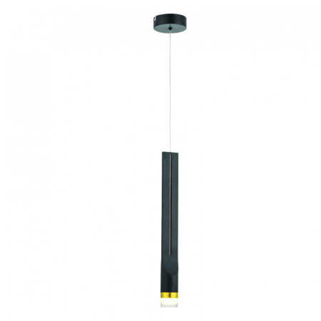 Lampi Suspendate - Lampa Pandativ LED 5W 3000K 300LM ESTRELA Negru Metal IP20 D6XH228CM